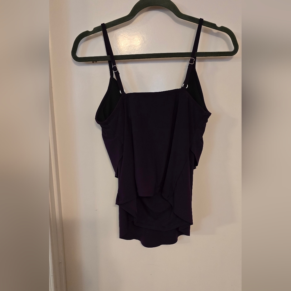 #43 Aqua green swimwear  top tankini size small - Picture 6 of 6